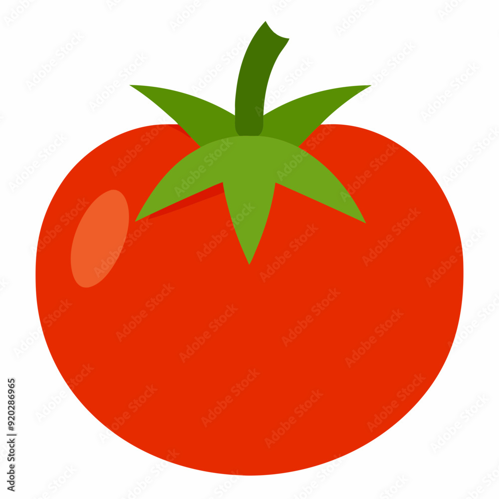 Tomato icon vector art Illustration Tomato icon vector art Illustration