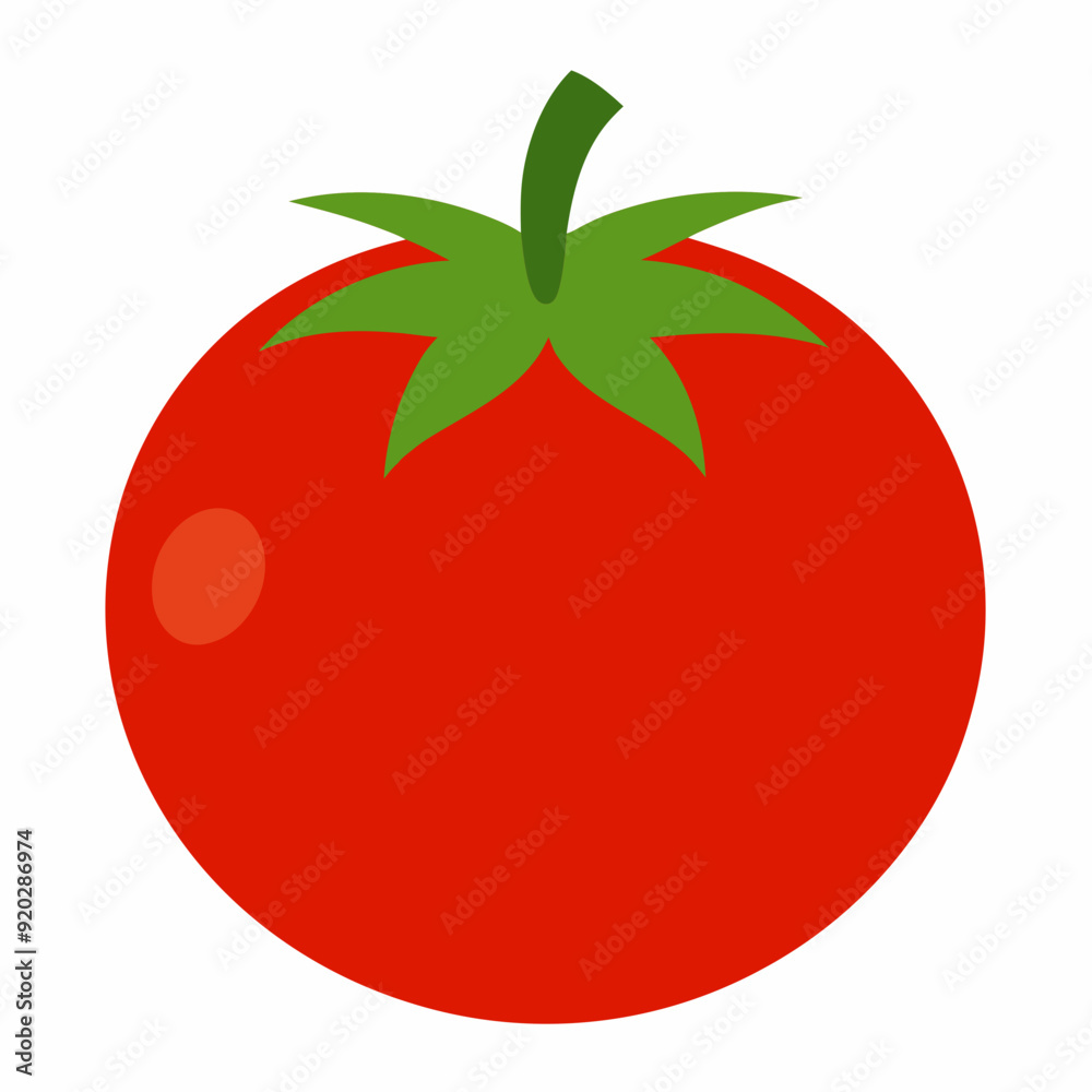 Tomato icon vector art Illustration Tomato icon vector art Illustration