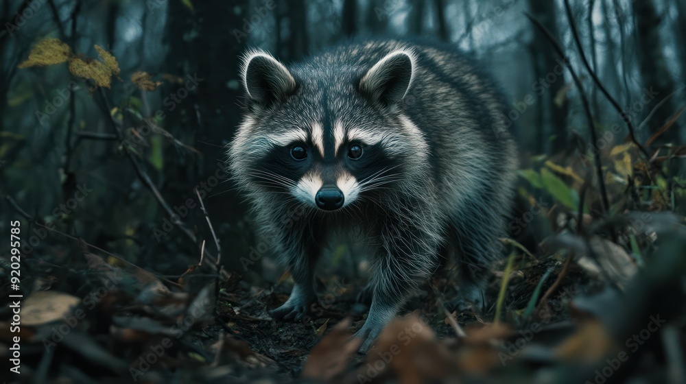 Fototapeta premium Raccoon in the Woods
