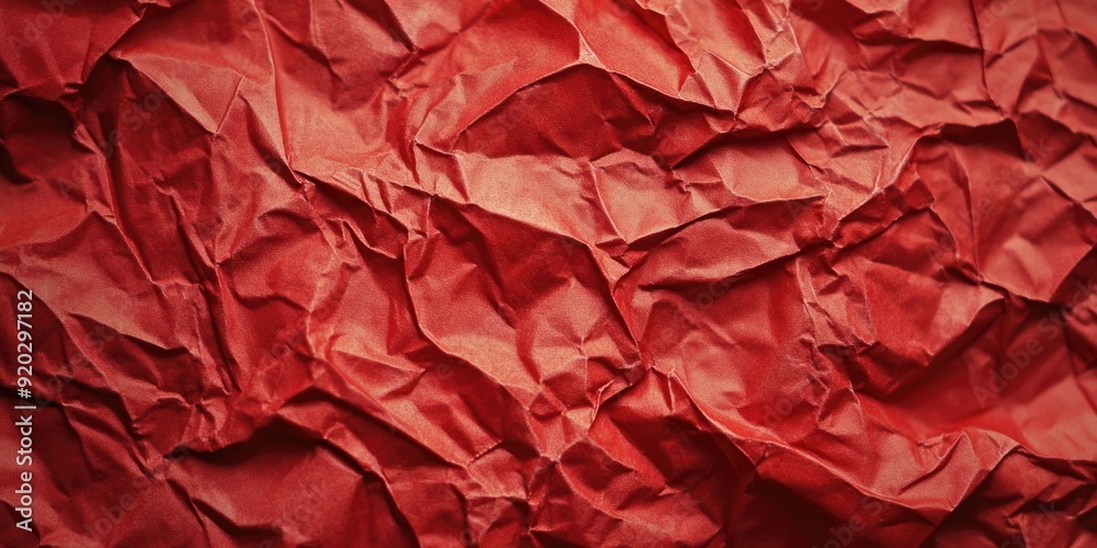 Red Paper Close-Up Red Paper Close-Up
