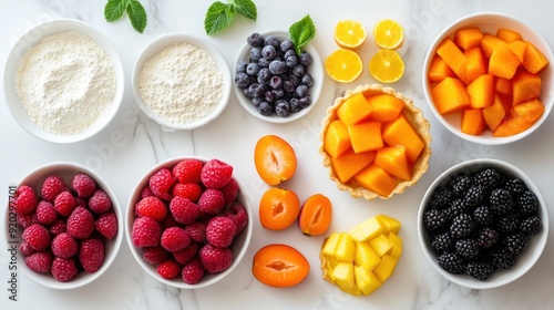 Fruit Tart Ingredients