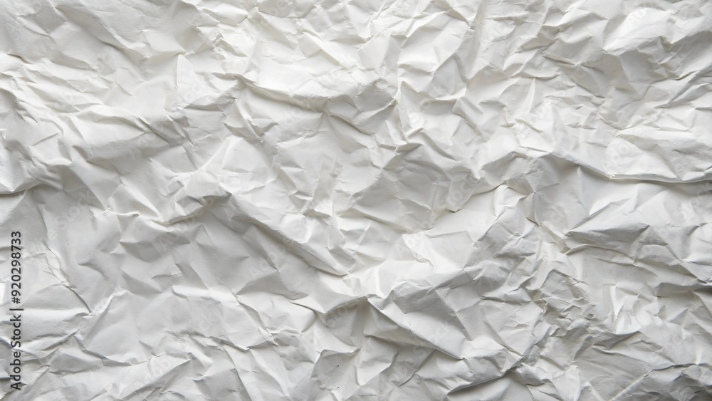 White Paper Texture background crumpled rough effect. Crumpled translucent white paper abstract shape background with space for text White Paper Texture background crumpled rough effect. Crumpled translucent white paper abstract shape background with space for text