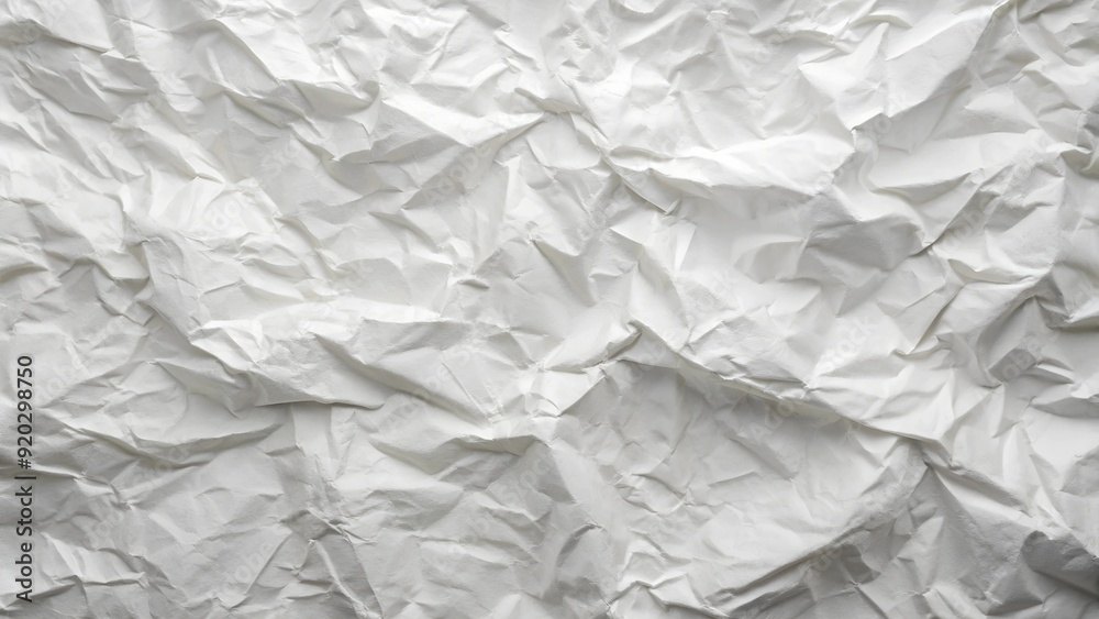 White Paper Texture background crumpled rough effect. Crumpled translucent white paper abstract shape background with space for text White Paper Texture background crumpled rough effect. Crumpled translucent white paper abstract shape background with space for text