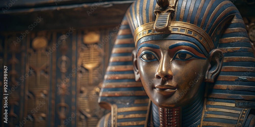 Obraz premium Unveiling the Majesty of Ancient Egyptian Pharaohs
