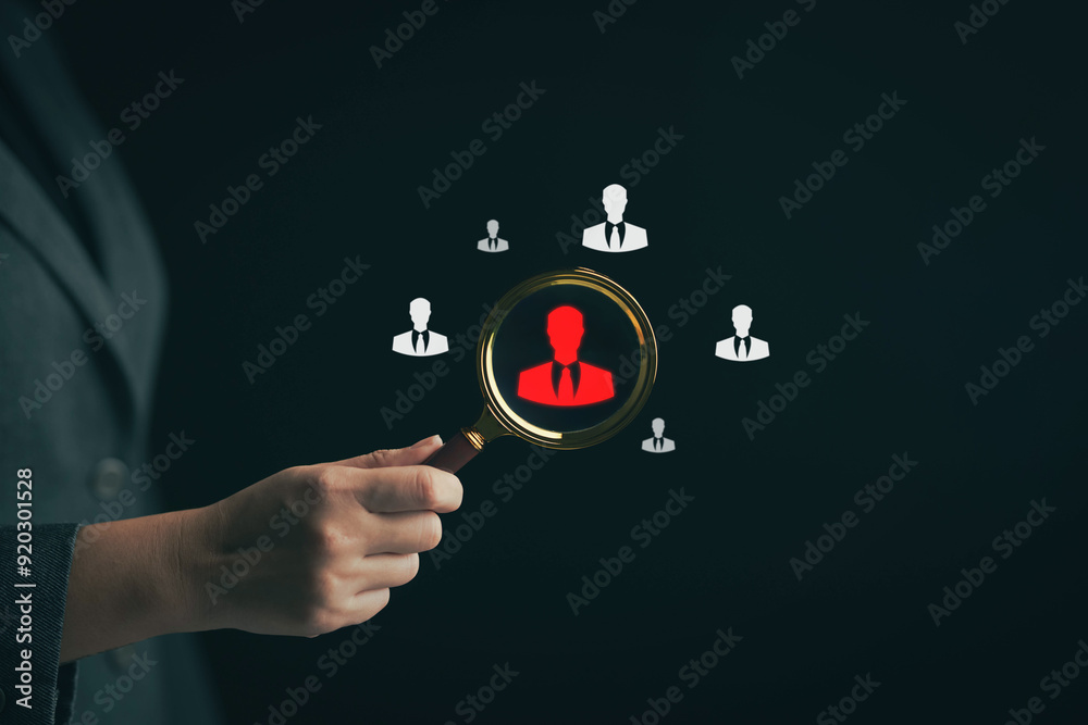 Recruiting resources and labor management (Recruiting and Staffing) Search for people with potential. To hire for an organization, selecting a list of applicants, interviewing, hiring.