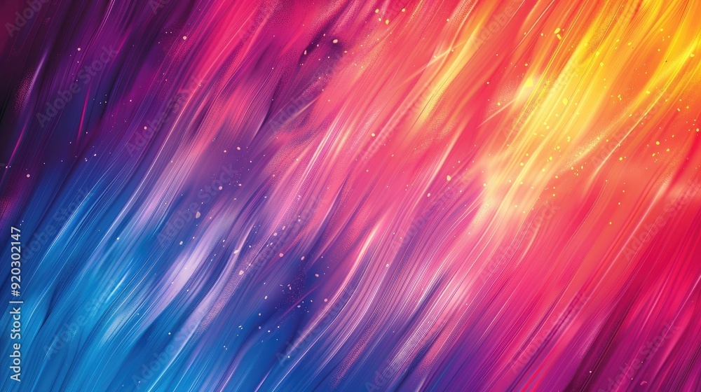 Abstract Swirling Colors