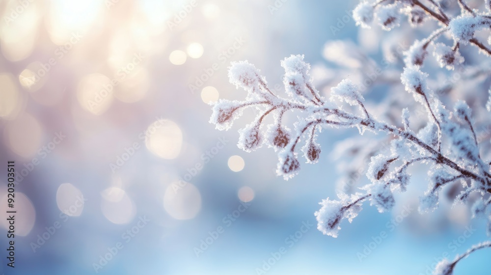 Winter Wonderland Abstract Background for Holiday Season Generative AI Winter Wonderland Abstract Background for Holiday Season Generative AI