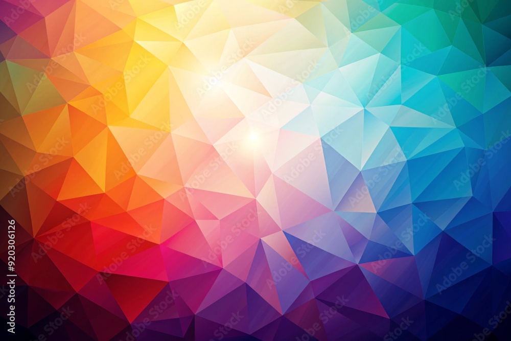 A colorful background with a sun in the center A colorful background with a sun in the center