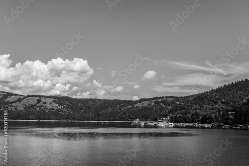 Bicaz Dam Barajul Bicaz  Lake - Eastern Carpathians - Romania - Europe photo