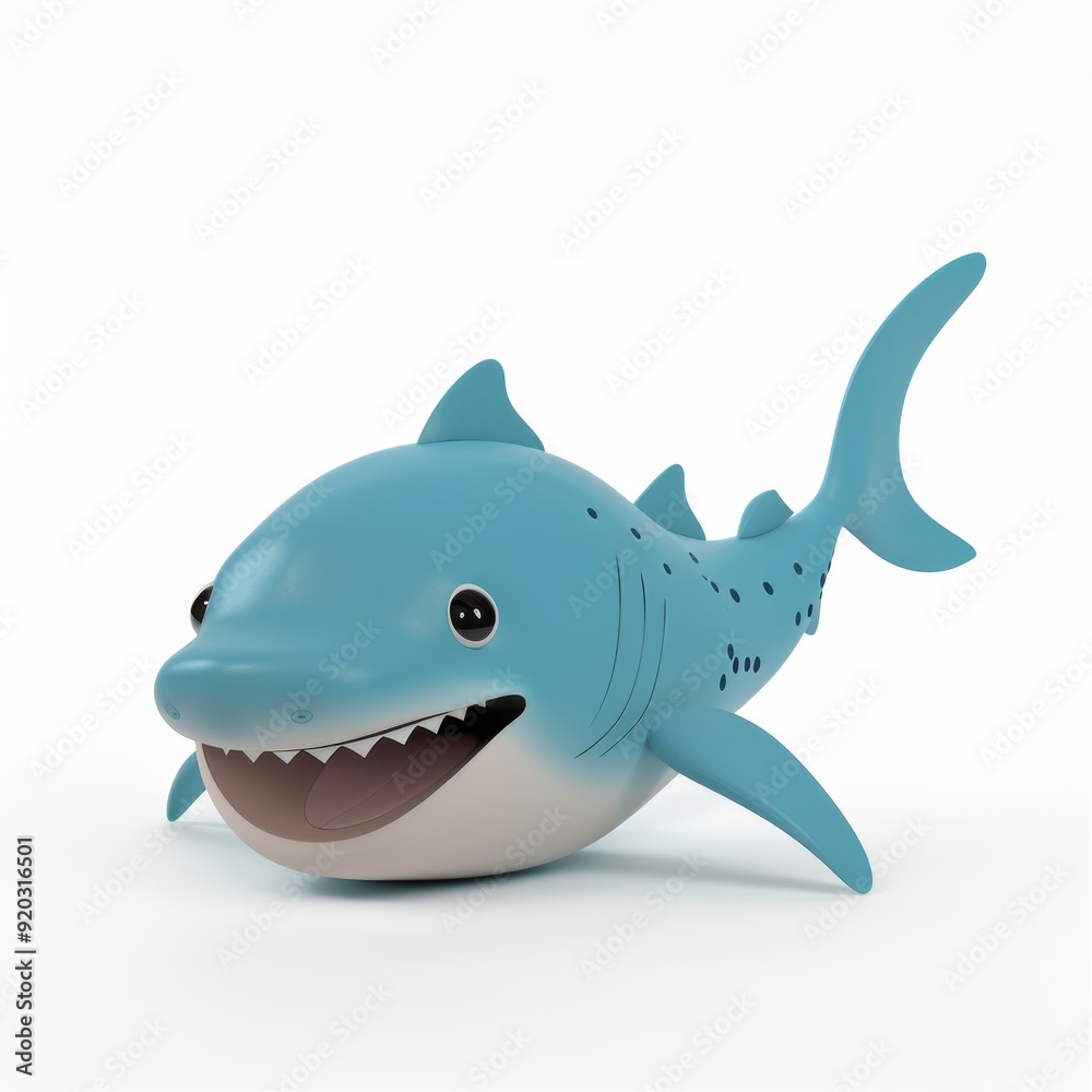 sturgeon character in 3D style on a white background
sturgeon character in 3D style on a white background