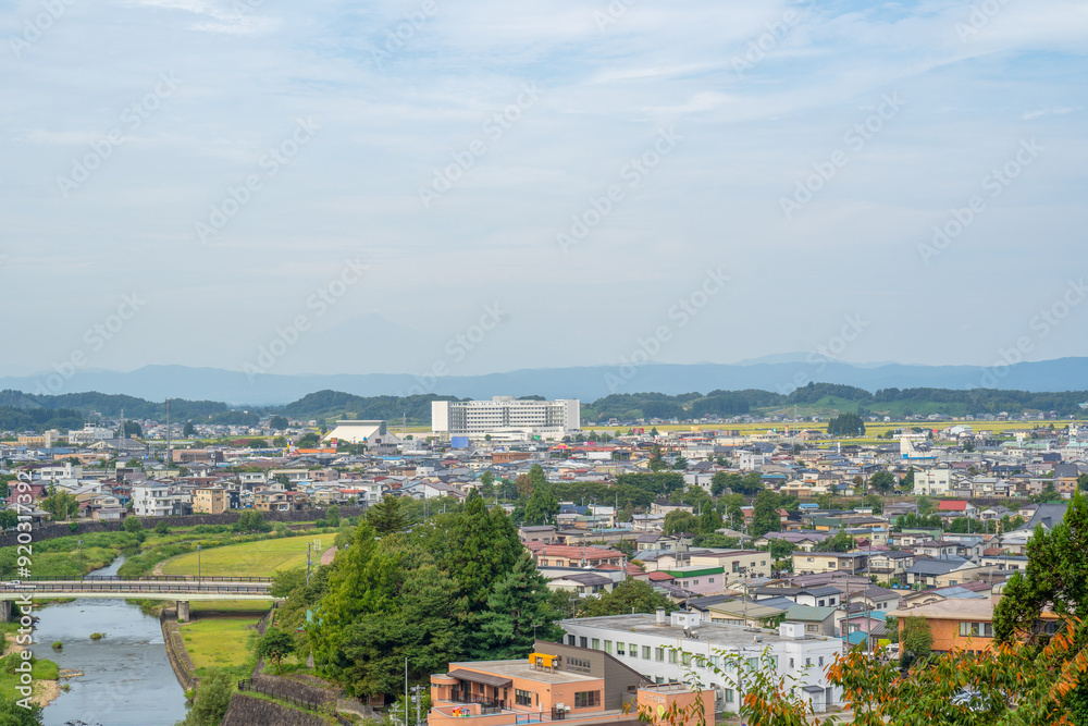 横手公園から臨む市街地 横手公園から臨む市街地