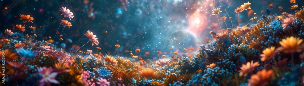 Cosmic Aromatherapy Garden Cultivating Scents in the Vast Expanse of Space Cosmic Aromatherapy Garden Cultivating Scents in the Vast Expanse of Space