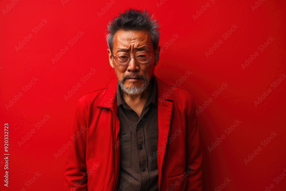 Senior gray-haired tired exhausted Asian man suffering from headache, migraine, feeling stressed, sick, tired, thinking over bad news, crisis depression and mental emotional problems concept Senior gray-haired tired exhausted Asian man suffering from headache, migraine, feeling stressed, sick, tired, thinking over bad news, crisis depression and mental emotional problems concept