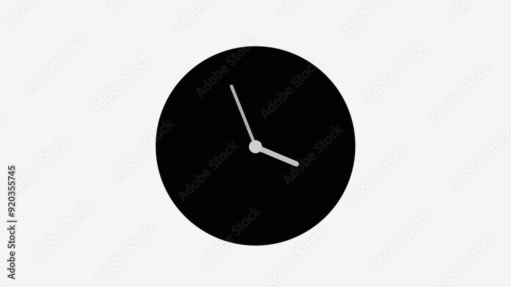 clock timer countdown animation and real time clock timer countdown animation and real time
