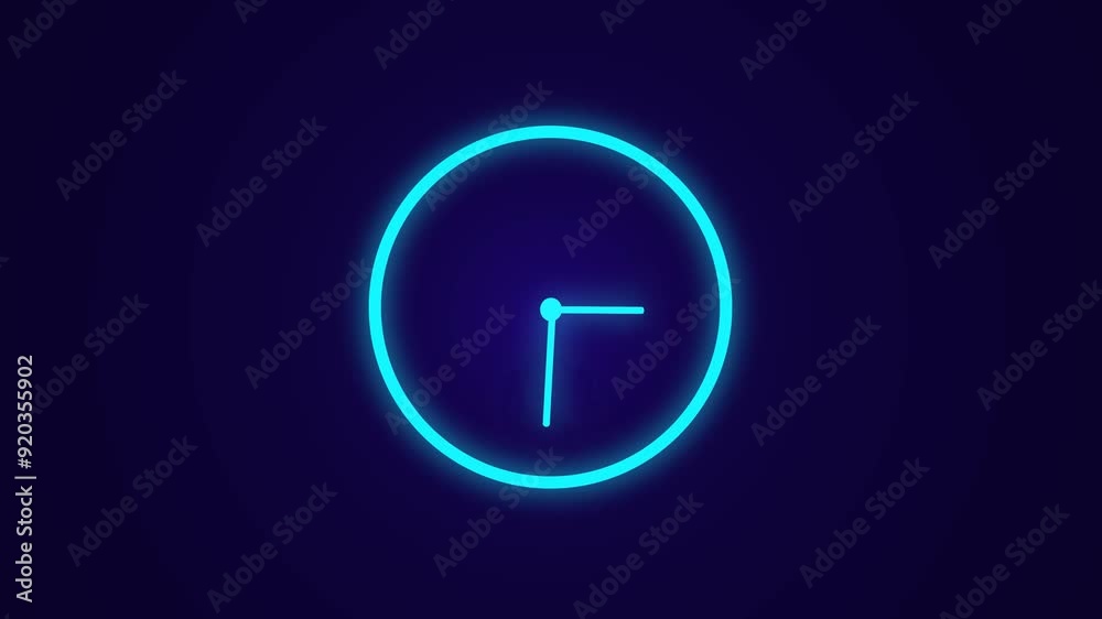 Clock timer rotation 24 hour day night animation, Animated clock time lapse animation loop Clock timer rotation 24 hour day night animation, Animated clock time lapse animation loop