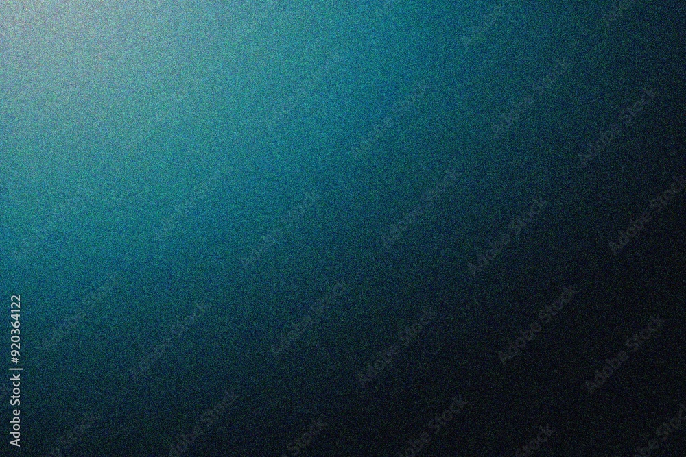 cyan noisy color gradient banner, dark textured  poster header cover backdrop design