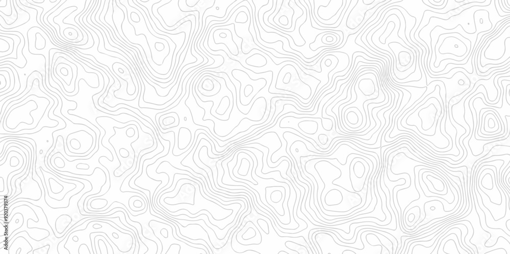 Seamless topography map pattern camping stripe cartography diagram black and white geometric carve wave line. abstract topography line map vector wavy texture design background. Seamless topography map pattern camping stripe cartography diagram black and white geometric carve wave line. abstract topography line map vector wavy texture design background.