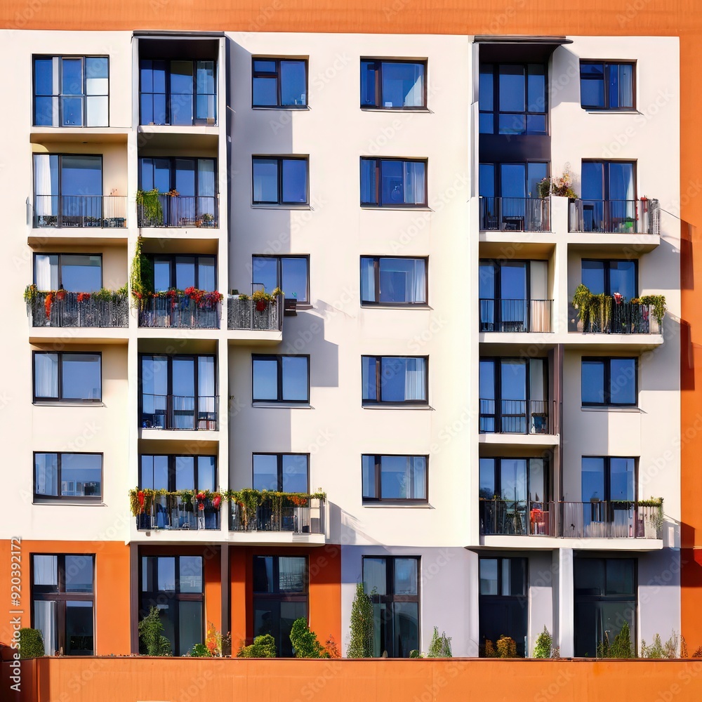 the AI Image Generator, Construction of residential building