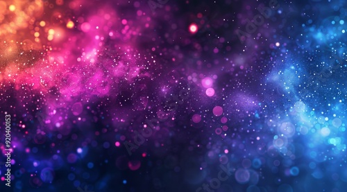 Wallpaper Mural A stunning cosmic background that is filled with vibrant colors and sparkling lights creating an enchanting scene Torontodigital.ca