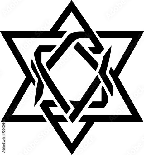 star of david vector