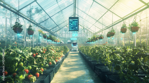 Intelligent agricultural planting facilities greenhouses