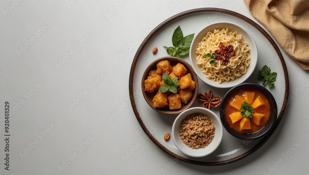 world food day,beautiful dishes,white background world food day,beautiful dishes,white background