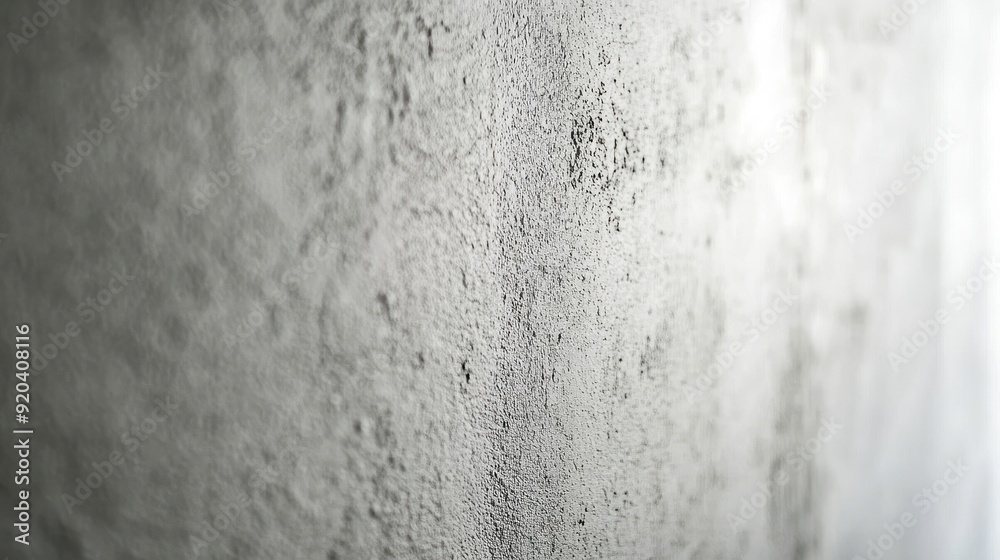 Close-up of a Rough, Textured, Gray Wall Close-up of a Rough, Textured, Gray Wall