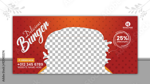 Food billboard design 