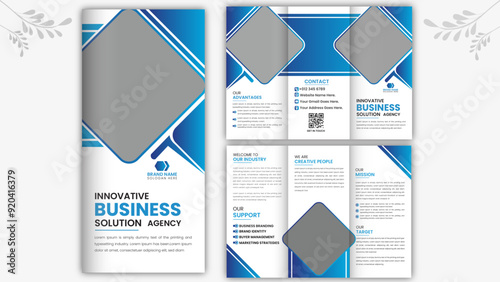 Business Trifold Brochure design