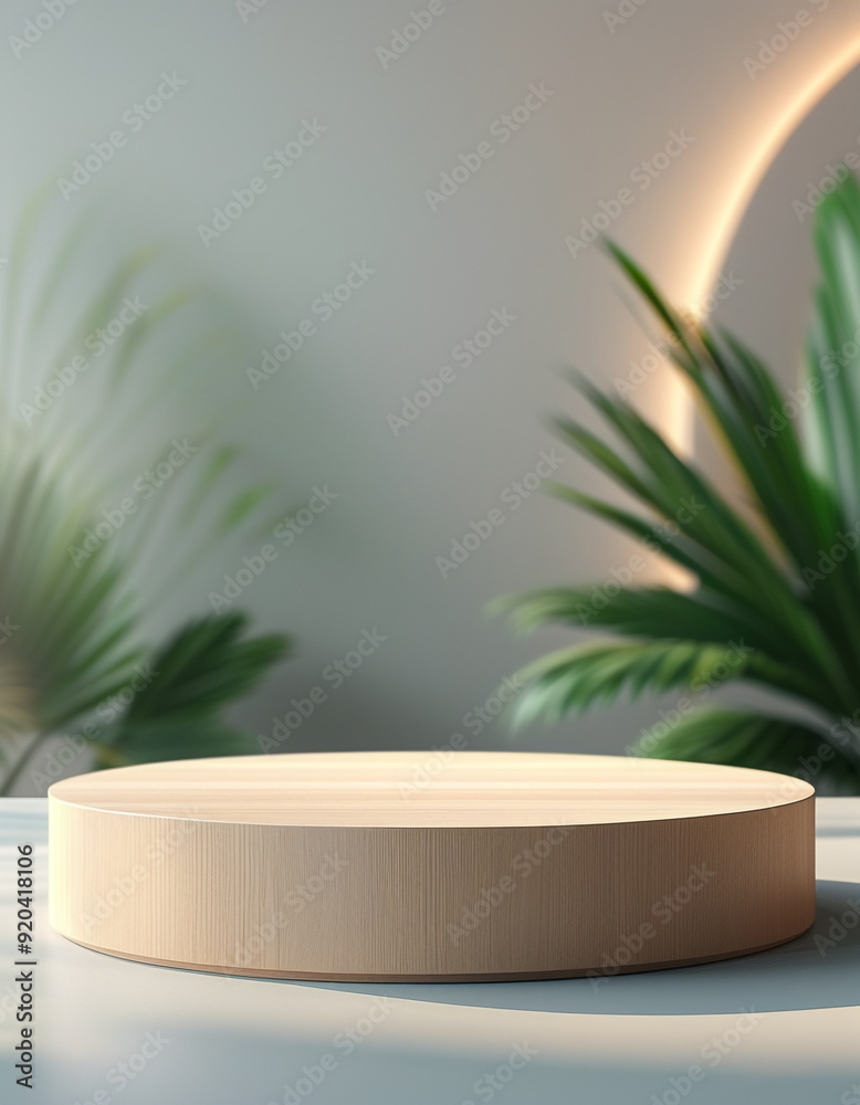 Natural Cashew Podium product display for product presentation Natural Cashew Podium product display for product presentation