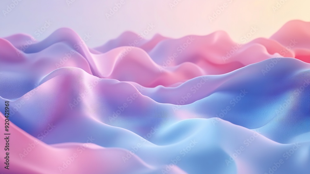 Blue, Pink and White Wavy Lines Background Blue, Pink and White Wavy Lines Background