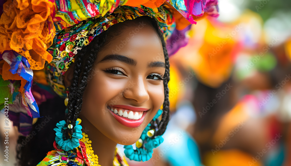 The beauty smiled and felt happy The beauty smiled and felt happy