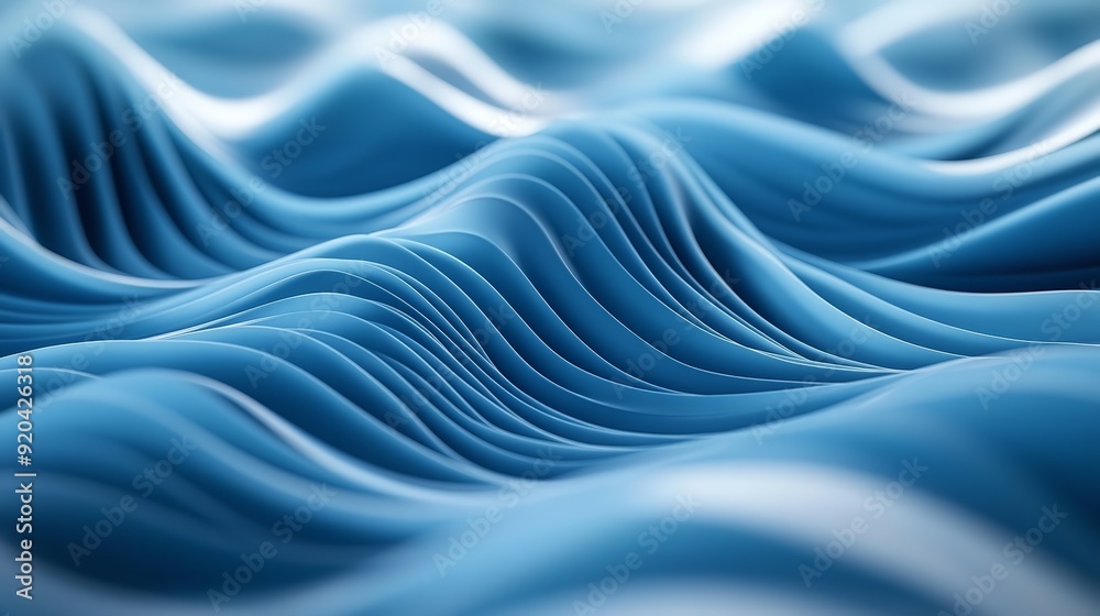 .Abstract blue technological background with dynamic digital waves. .Abstract blue technological background with dynamic digital waves.