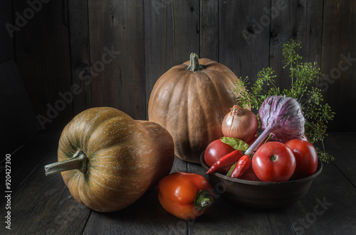 pumpkin and other ingredients