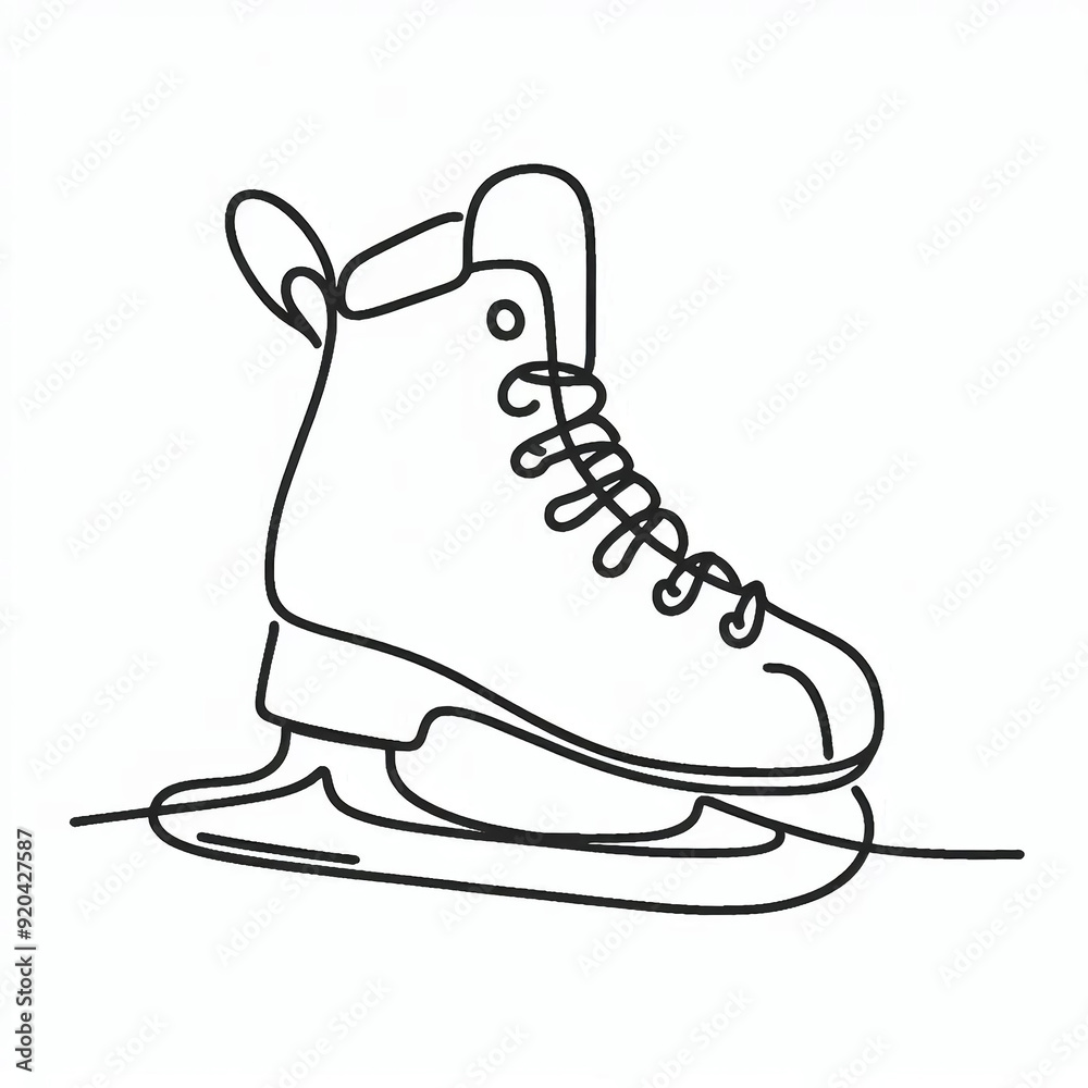 skates silhouette flat colors skates silhouette flat colors