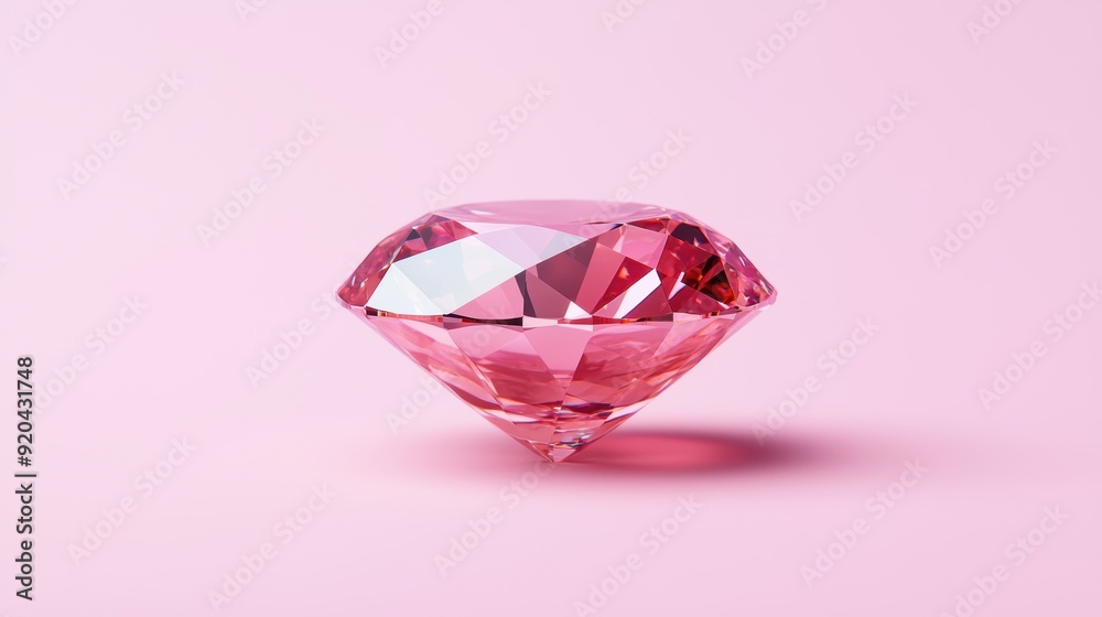 Brilliant AI Innovations - Smart Diamond-Themed Virtual Assistant with Copy Space for Text in Stunning 8K Detail