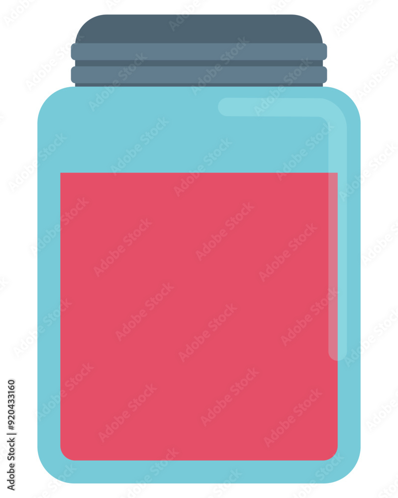 Jar flat icon isolated on white background. Jar flat icon isolated on white background.
