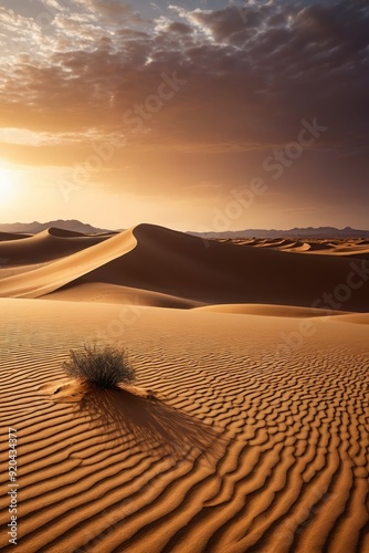 sand dunes in the photo