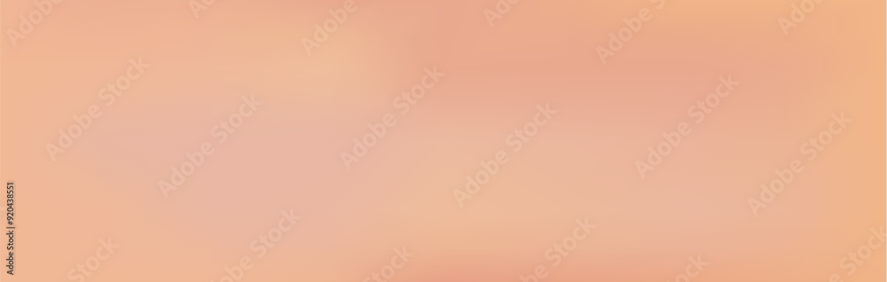 Soft nude gradient background. Vector illustration of beige color aquarelle liquid wallpaper. Neutral universal brown color texture for banner, flyer, presentation cover. Abstract blurred backdrop.