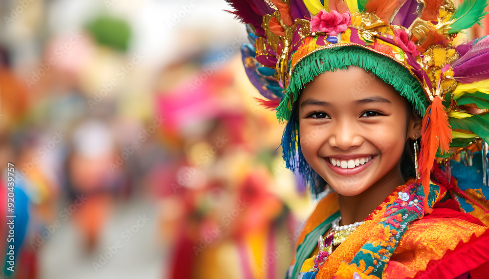 The beauty smiled and felt happy The beauty smiled and felt happy