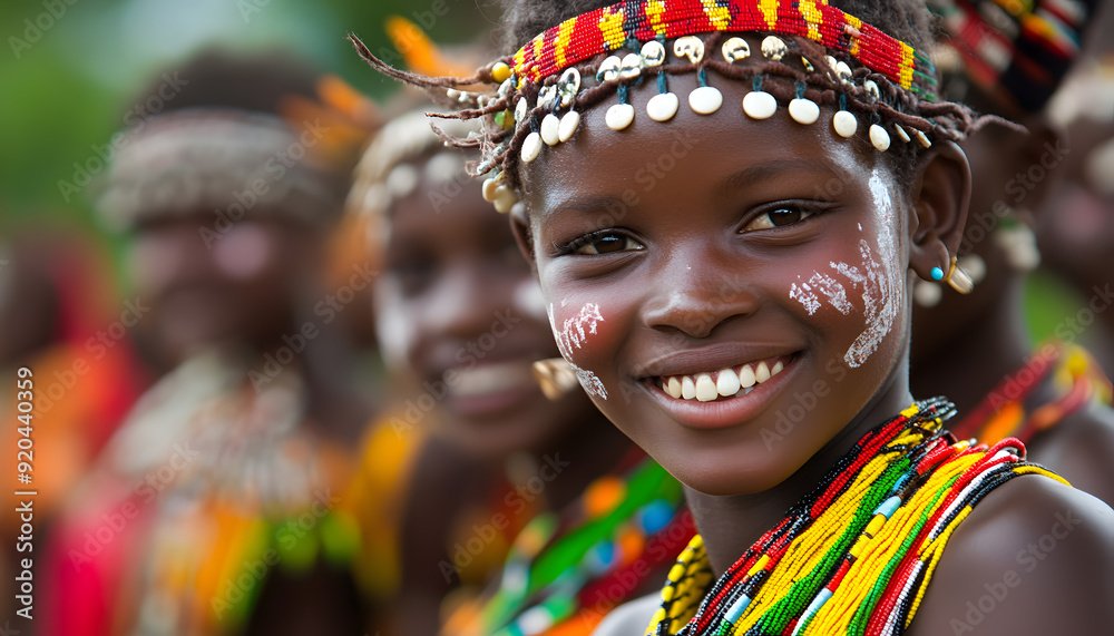 The beauty smiled and felt happy