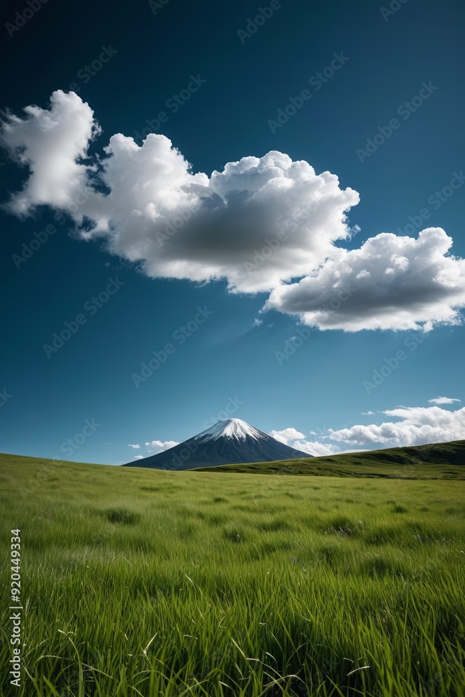 Fototapeta premium a field of grass