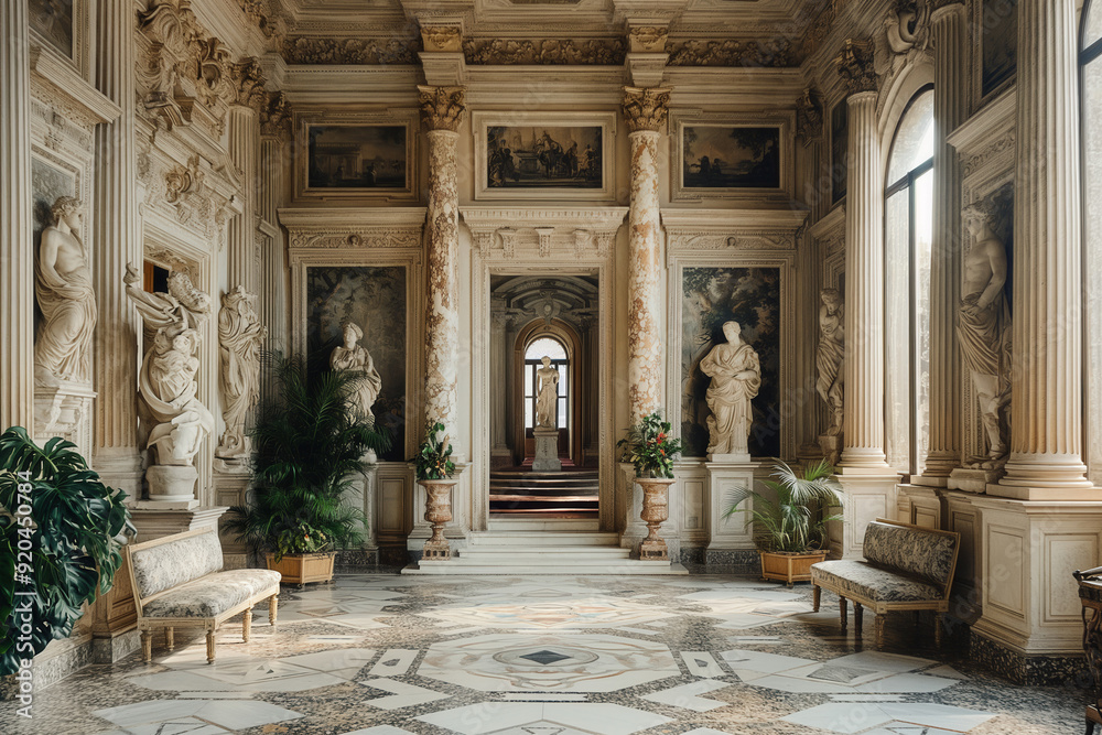 Obraz premium Ancient interior