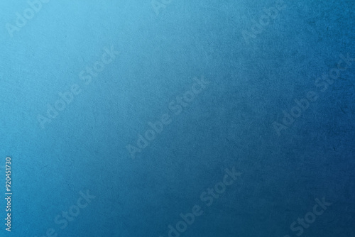 Beautiful plain loft blue tone color paint on environmental eco friendly Cardboard box blank paper texture background with space minimal style