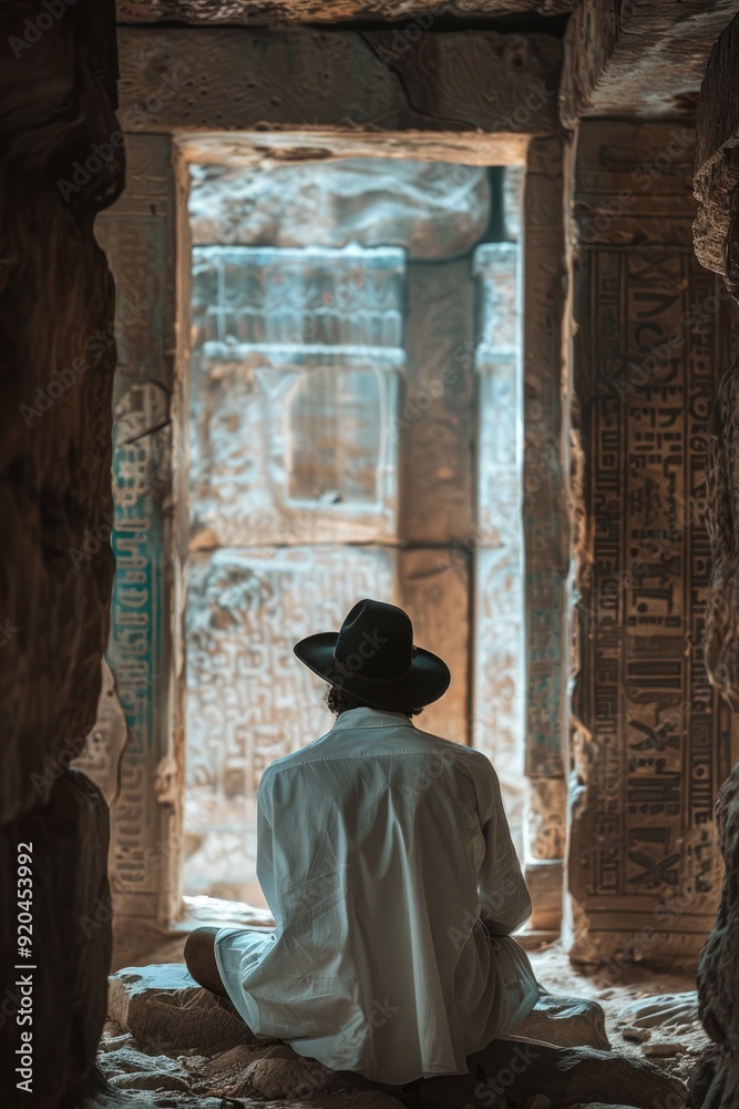 Sacred reflection: Yom Kippur, a solemn jewish holiday atonement and reconciliation, intense prayer, fasting, and introspection, personal and communal purification