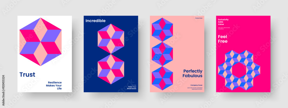 Creative Report Template. Isolated Book Cover Layout. Modern Business Presentation Design. Poster. Banner. Background. Flyer. Brochure. Catalog. Portfolio. Brand Identity. Leaflet. Handbill