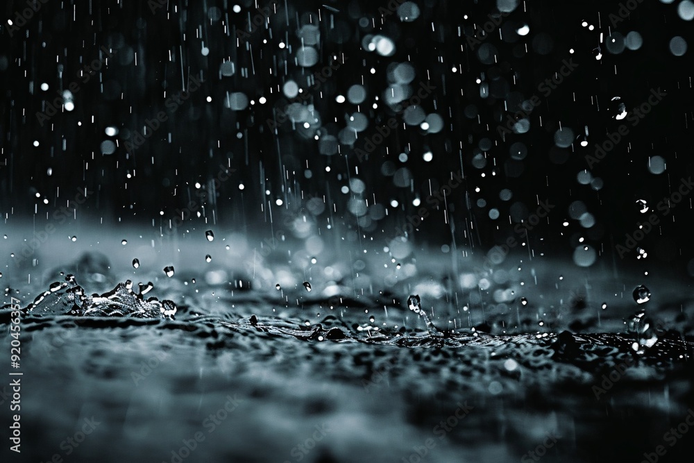 Darkened backdrop with a shower effect. Darkened backdrop with a shower effect.