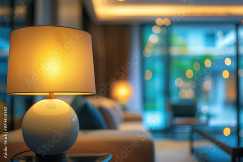 Home interior blur