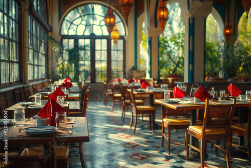 Indian restaurant interior