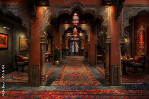 Indian restaurant interior